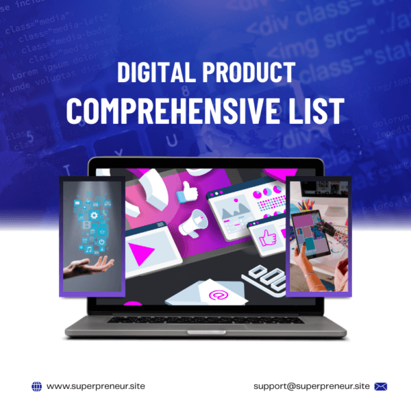 Digital Product List