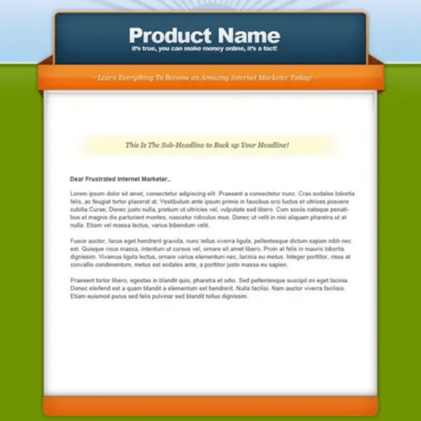 WP Sales Page Templates - Image 6